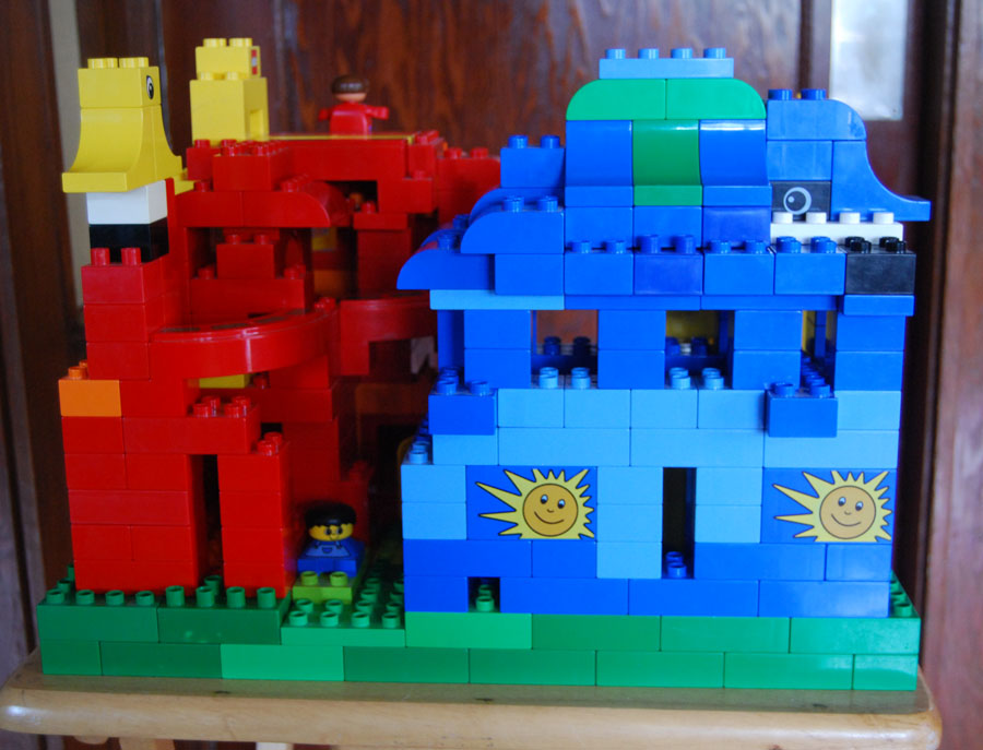 Lego House on Stilts